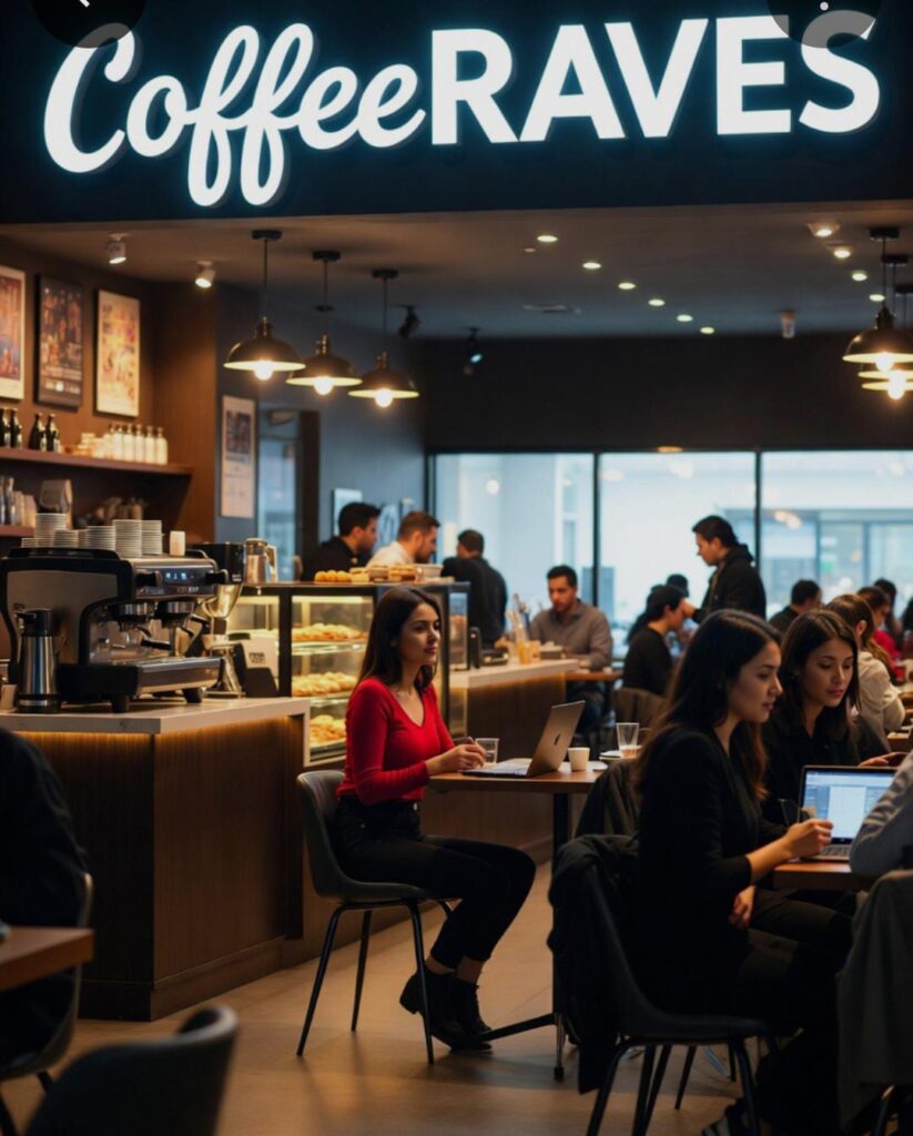 COFFEE RAVES seating